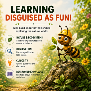 The Secret Jobs of Backyard Creatures
