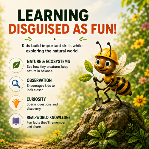 The Secret Jobs of Backyard Creatures