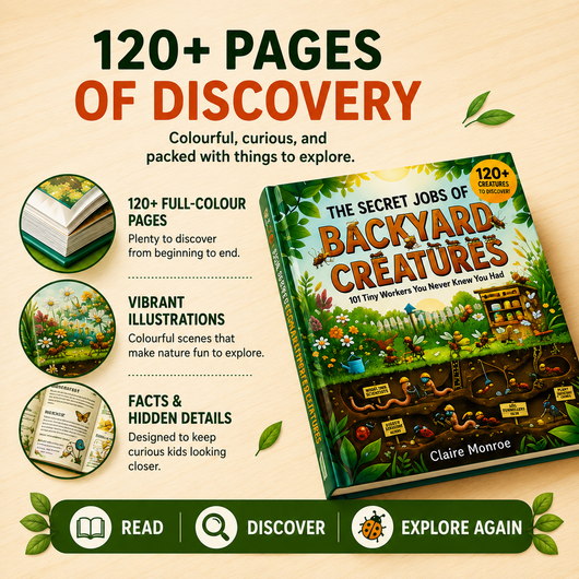 The Secret Jobs of Backyard Creatures