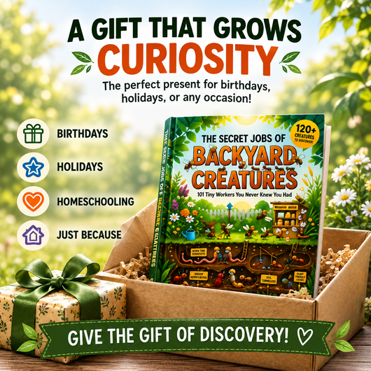 The Secret Jobs of Backyard Creatures