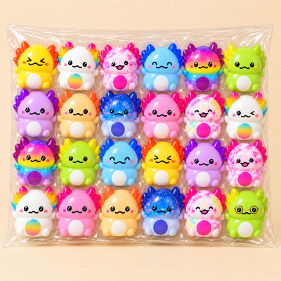 Axolotl Mystery Squishies — Slow-Rise Blind Box Collection - Kestrow