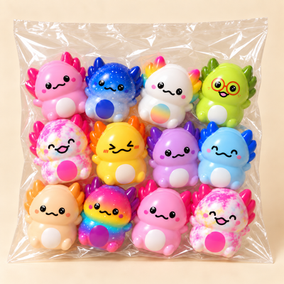 Axolotl Mystery Squishies — Slow-Rise Blind Box Collection - Kestrow