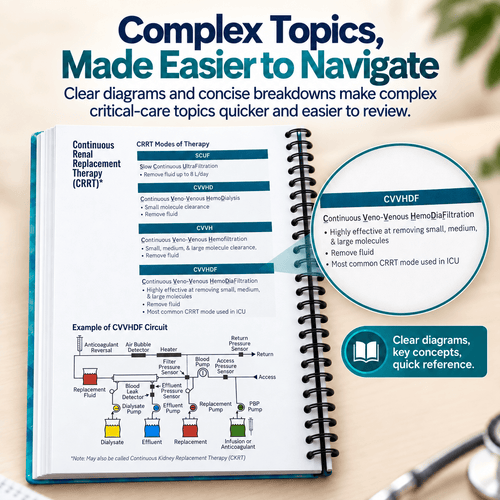 Critical Care Survival Guide – Spiral-Bound ICU Quick Reference