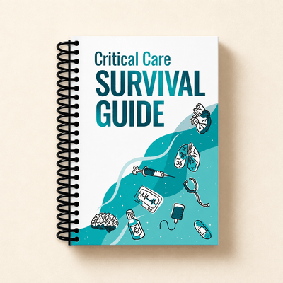 Critical Care Survival Guide – Spiral-Bound ICU Quick Reference - Kestrow