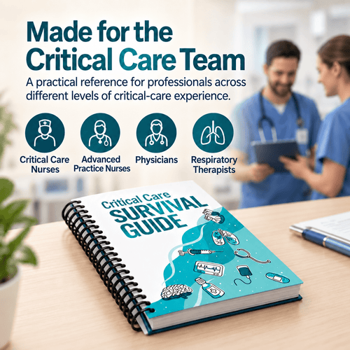 Critical Care Survival Guide – Spiral-Bound ICU Quick Reference