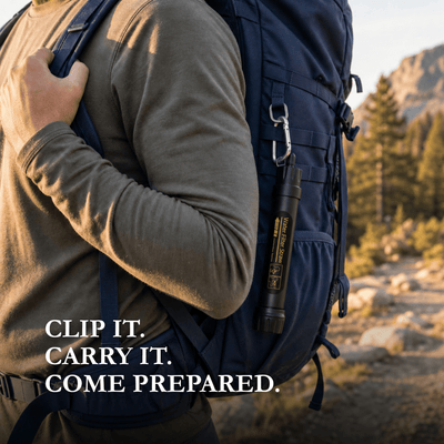 Kestrow HydroGuard™ Portable Water Filter Straw for Survival, Camping & Emergency - Kestrow