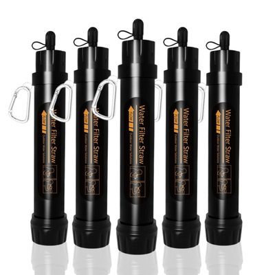 Kestrow HydroGuard™ Portable Water Filter Straw for Survival, Camping & Emergency - Kestrow