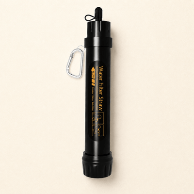 Kestrow HydroGuard™ Portable Water Filter Straw for Survival, Camping & Emergency - Kestrow