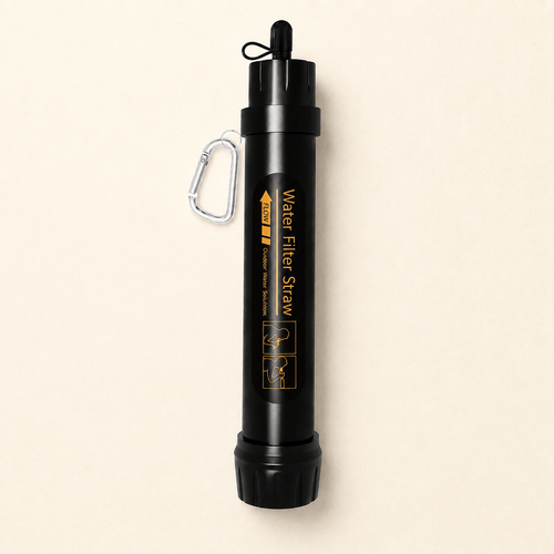Kestrow HydroGuard™ Portable Water Filter Straw for Survival, Camping & Emergency