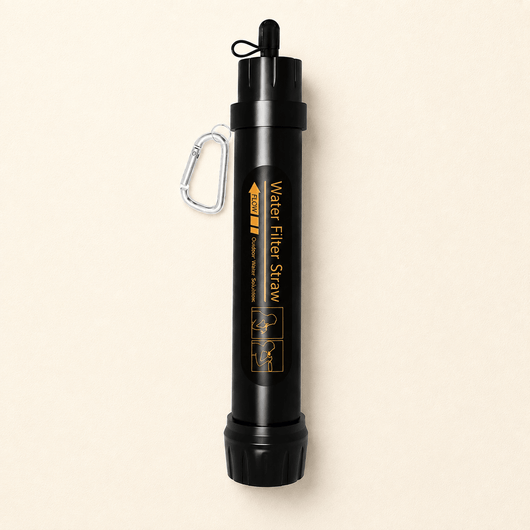 Kestrow HydroGuard™ Portable Water Filter Straw for Survival, Camping & Emergency - Kestrow