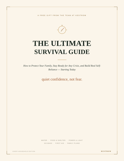 Ultimate Survival E-Book - Kestrow